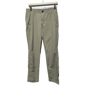 Under Armour Lightweight Performance Golf Tan Khaki Nylon Breathable Pants 32x34